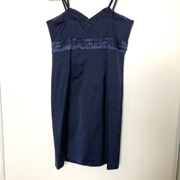 RW&CO Removable Straps / Strapless Navy Party Dress - 12 - Picture 2 of 13